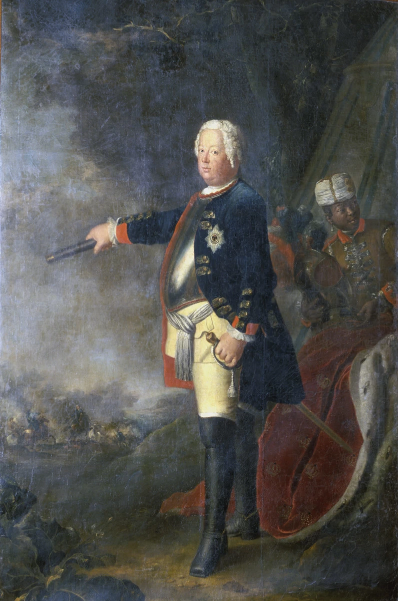 Ritratto di Federico I di Prussia - Schloss Molsdorf